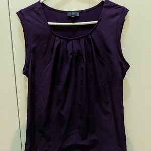 The Limited purple blouse